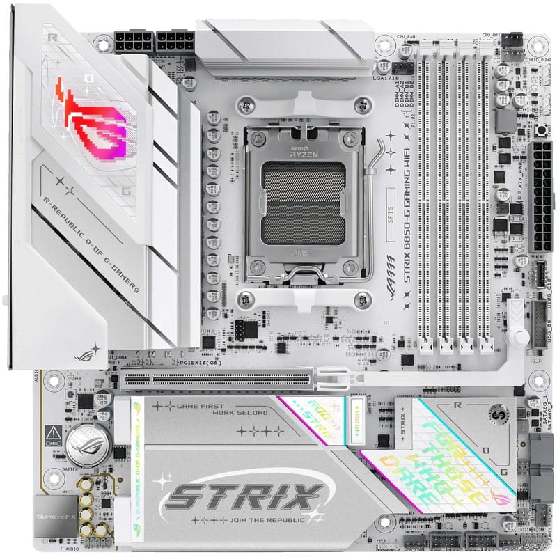 Материнська плата Asus ROG Strix B850-G Gaming WiFi Socket AM5