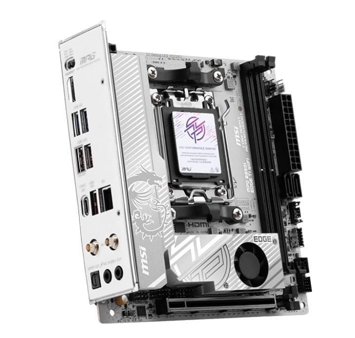Материнська плата MSI MPG B850I Edge Ti WiFi Socket AM5