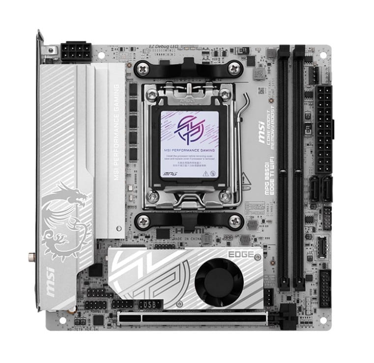 Материнська плата MSI MPG B850I Edge Ti WiFi Socket AM5