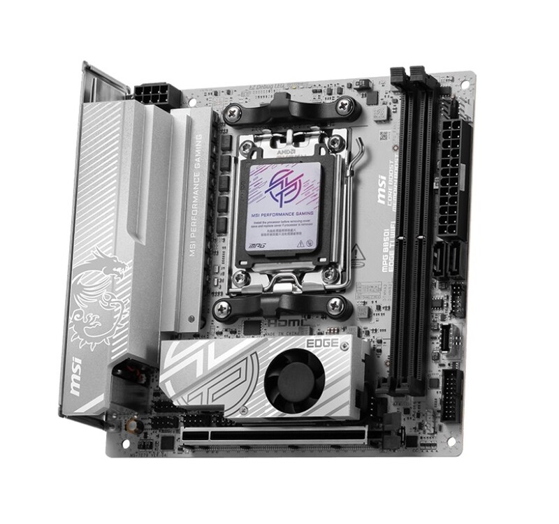 Материнська плата MSI MPG B850I Edge Ti WiFi Socket AM5