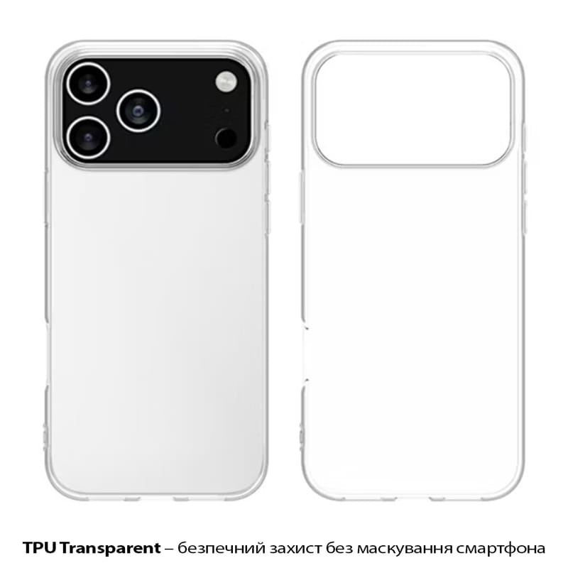 Чeхол-накладка BeCover для Apple iPhone 17 Pro Transparancy (713761)