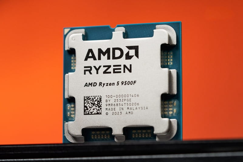 Процесор AMD Ryzen 5 9500F (3.8GHz 32MB 65W AM5) Tray (100-000001406)