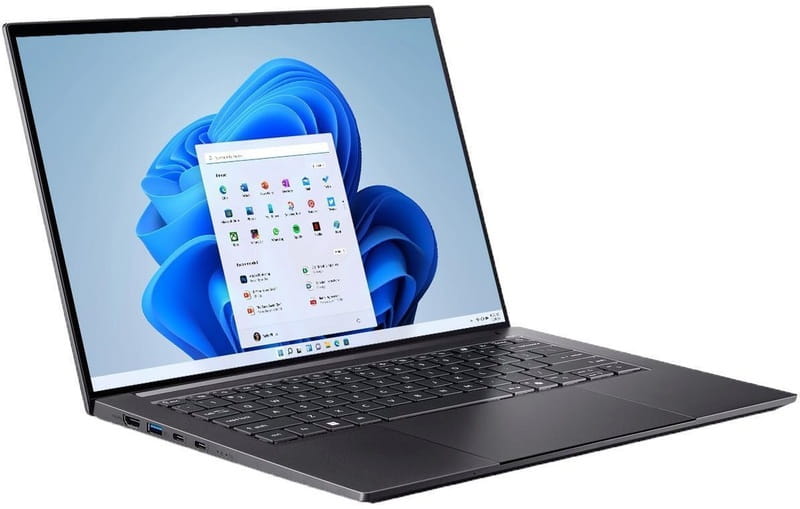 Ноутбук Acer Swift X 14 SFX14-73G-95JX (NX.J81EU.003) Gray