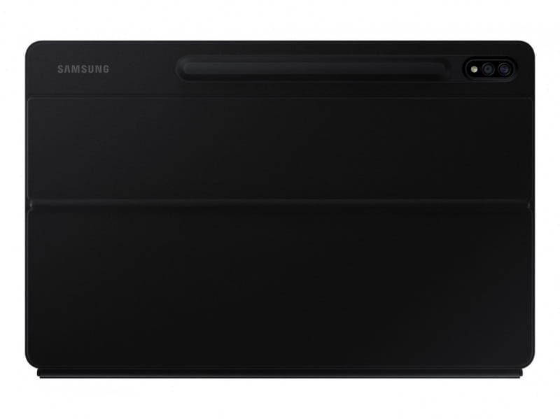 Чохол-клавіатура Samsung Book Cover Keyboard для Samsung Galaxy Tab S7+ 12.4 SM-T970/SM-T795/SM-T976 / Galaxy Tab S8+ 12.4 SM-X800/SM-X806 Black (EF-DT970BBRGRU)