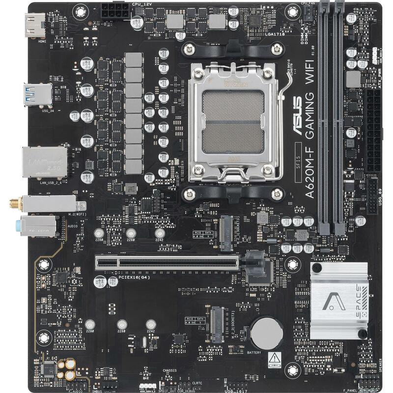Материнская плата Asus A620M-F Gaming WiFi Socket AM5