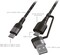Фото - Кабель 4smarts 310 USB + USB Type-C - USB Type-C (M/M), 1.5 м, Black (4250774954856) | click.ua