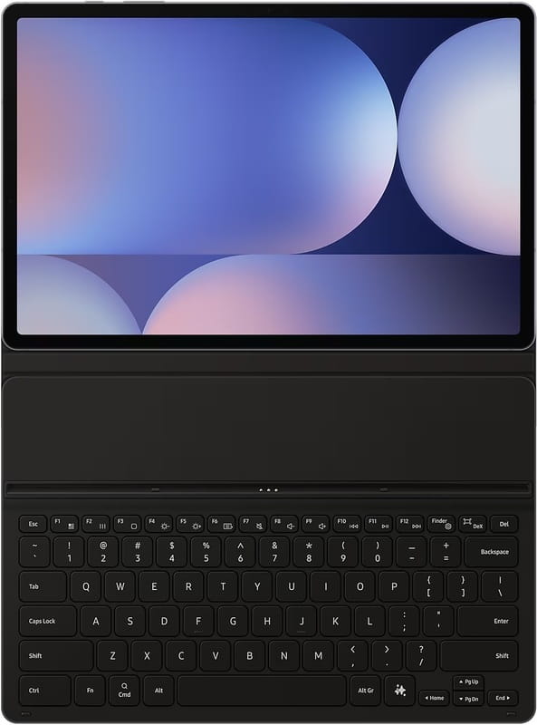 Чехол-клавиатура Samsung Book Cover Keyboard Slim AI Key для Samsung Galaxy Tab S9+ 12.4 SM-X810/SM-X816 / Galaxy Tab S9 FE+ 12.4 SM-X610/ SM-X616 / Galaxy Tab S10+ 12.4 SM-X820/SM-X826 Black (EF-DX820UBEGWW)