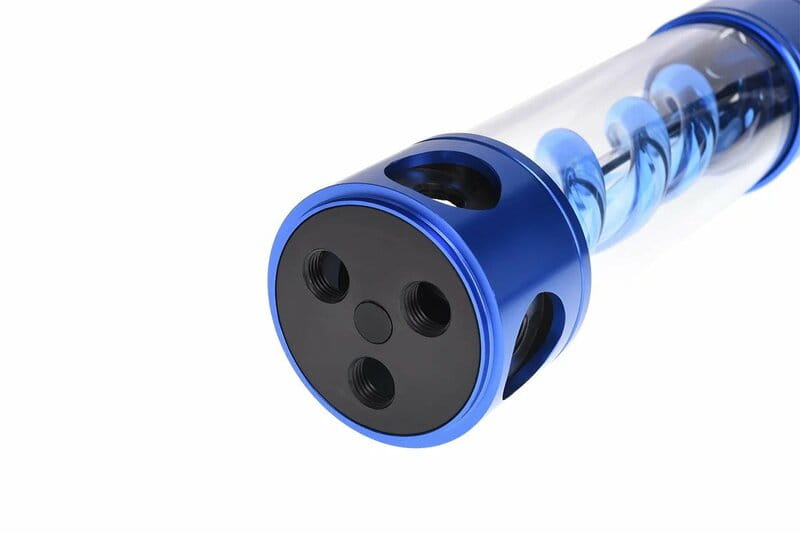 Резервуар для системы водяного охлаждения Alphacool Helix Blue 250мм (15304)