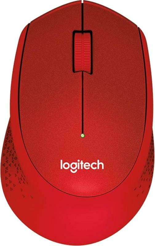 Мышь беспроводная Logitech M330 Silent Plus Red (910-004911)