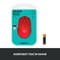 Фото - Миша бездротова Logitech M330 Silent Plus Red (910-004911) | click.ua