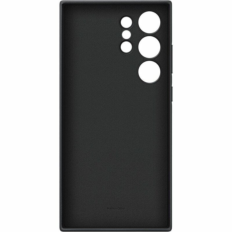 Чехол-накладка Samsung Vegan Leather Case для Samsung Galaxy S24 Ultra SM-S928 Black (GP-FPS928HCABW)