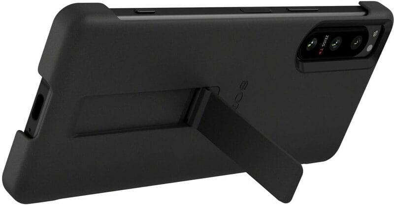 Чехол-накладка Sony Style Cover with Stand для Sony Xperia 5 IV Black (XQZ-CBCQ/BGENG)