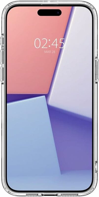 Чeхол-накладка Spigen Crystal Hybrid with MagFit для Apple iPhone 15 Pro Max Clear (ACS06450)