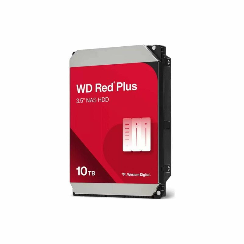 Накопитель HDD SATA 10.0TB WD Red Plus 7200rpm 512MB (WD100EFGX)