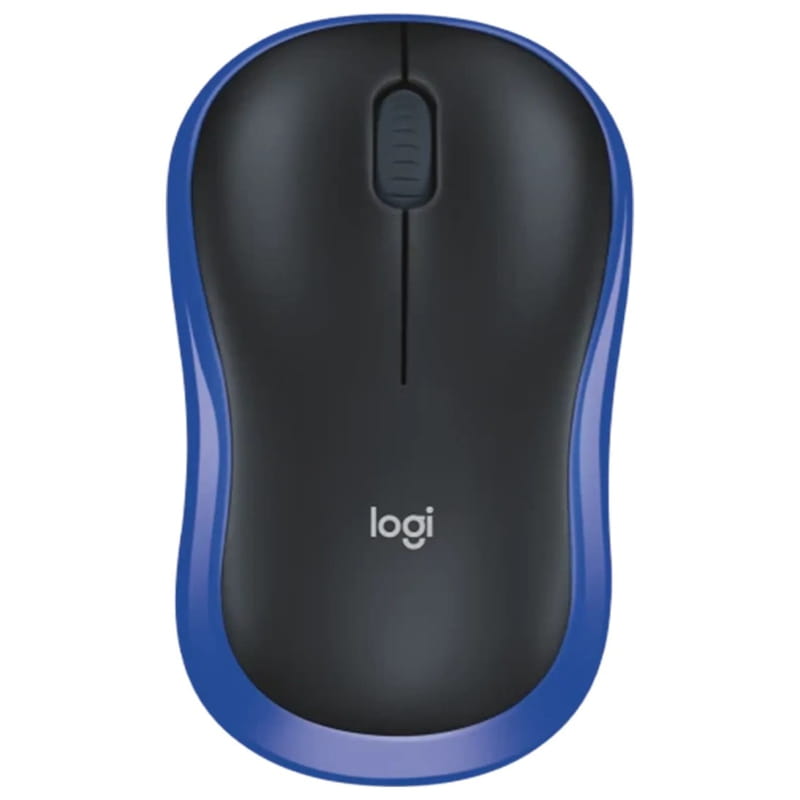 Мышь беспроводная Logitech M185 Blue (910-002236)
