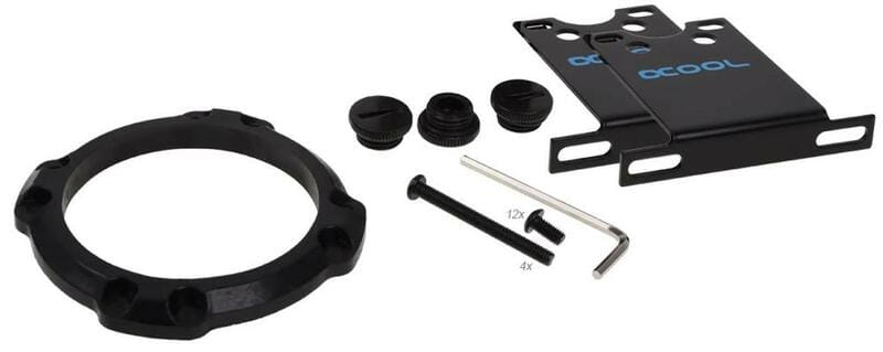 Клапан для системы водяного охлаждения Alphacool Acetal Black (13188)