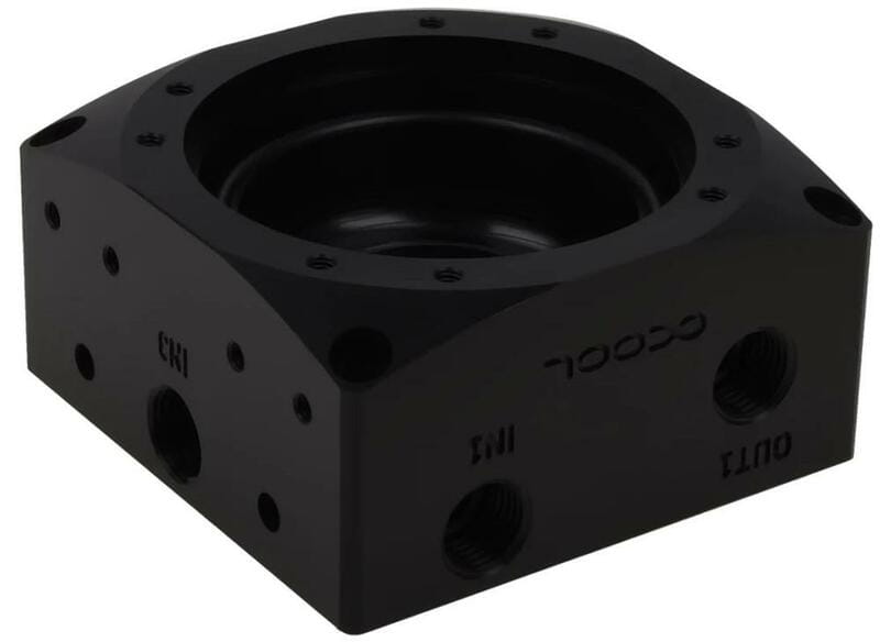Клапан для системы водяного охлаждения Alphacool Acetal Black (13188)