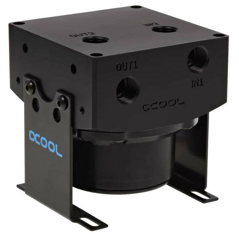 Клапан для системы водяного охлаждения Alphacool Acetal Black (13188)