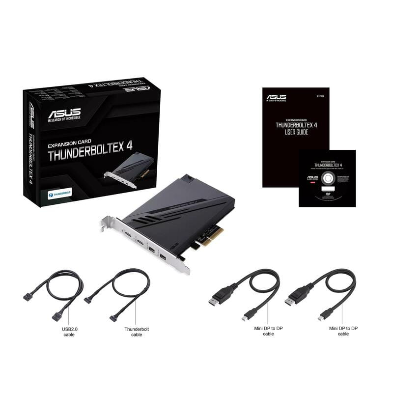 Плата розширення Asus ThunderboltEX 4 USB Type-C PCIe 3.0 X4 Expansion Card (90MC09P0-M0EAY0)