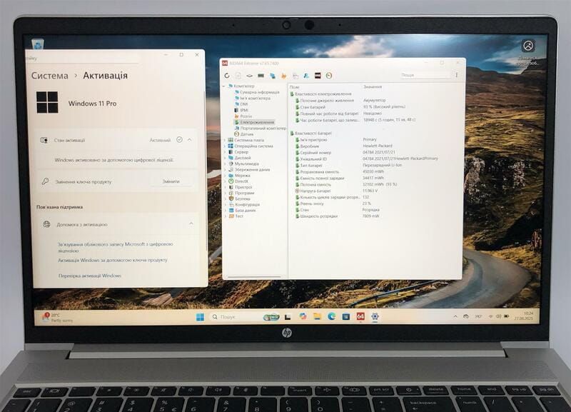 Ноутбук HP ProBook 450 G8 / 15.6" FullHD IPS / i3-1115G4 / 16GB / 256GB SSD NVMe / Win11Pro - Б/у