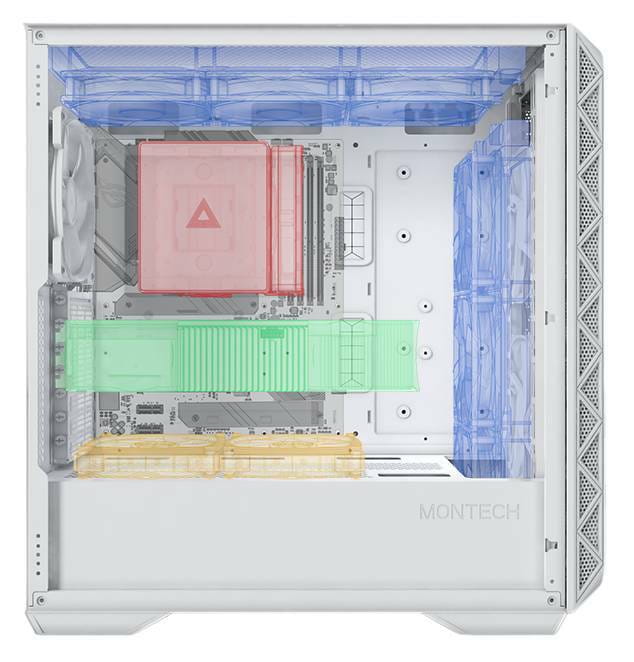 Корпус Montech Air 903 Base White