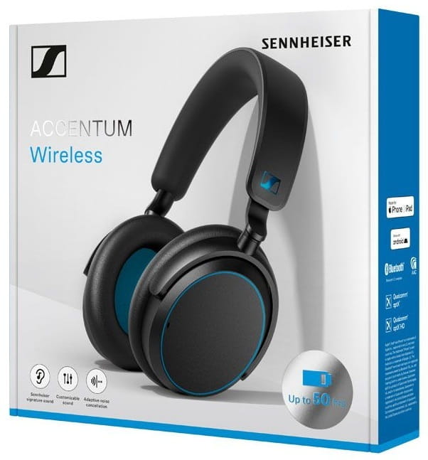 Bluetooth-гарнiтура Sennheiser Accentum Wireless Blue (700381)