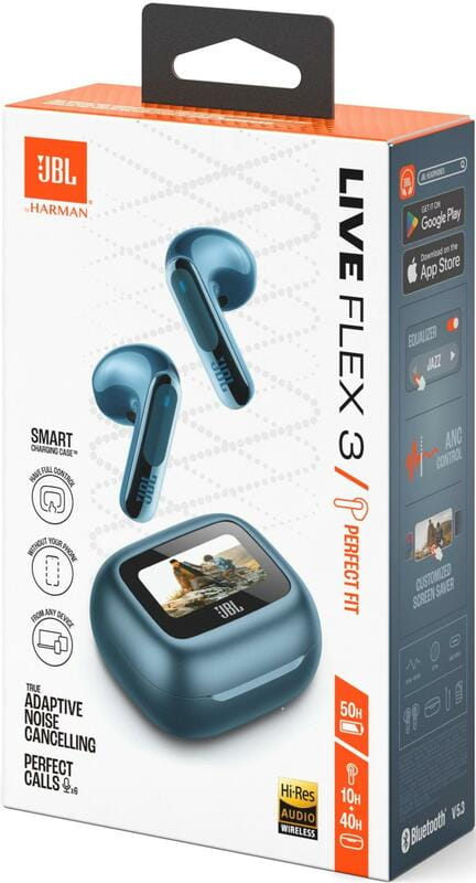 Bluetooth-гарнитура JBL Live Flex 3 Blue (JBLLIVEFLEX3BLU)