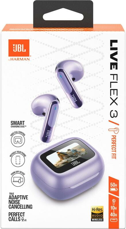 Bluetooth-гарнитура JBL Live Flex 3 Purple (JBLLIVEFLEX3PUR)