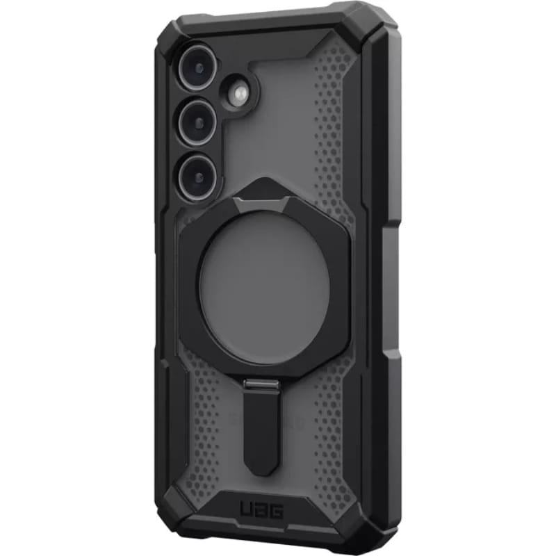 Чохол-накладка Urban Armor Gear Plasma XTE MagSafe для Samsung Galaxy S24 SM-S921 Black/Silver (214448114034)