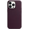 Фото - Чехол-накладка Apple Leather Case with MagSafe для Apple iPhone 13 Pro Dark Cherry (MM1A3) | click.ua