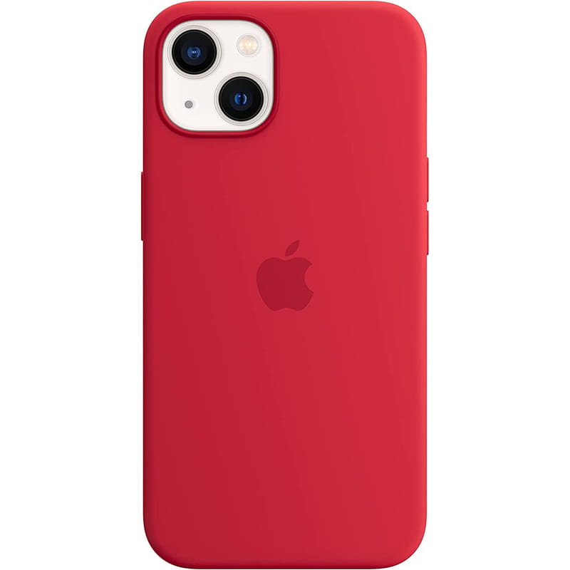 Чехол-накладка Apple Silicone Case with MagSafe для Apple iPhone 13 Red (MM2C3)