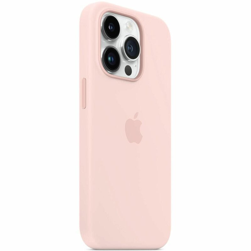 Чохол-накладка Apple Silicone Case with MagSafe для Apple iPhone 14 Pro Chalk Pink (MPTH3)