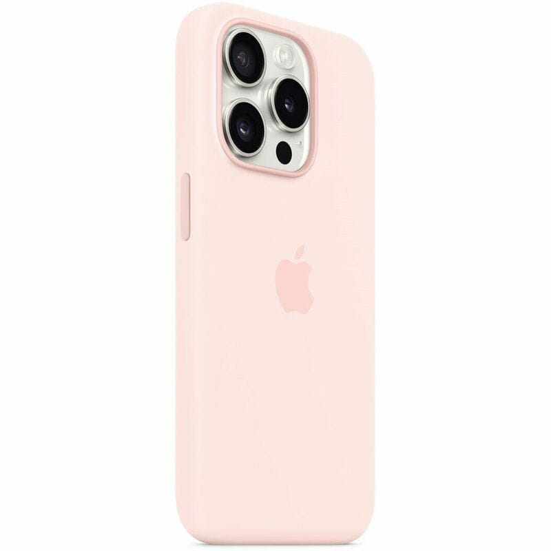 Чохол-накладка Apple Silicone Case with MagSafe для Apple iPhone 15 Pro Light Pink (MT1F3)