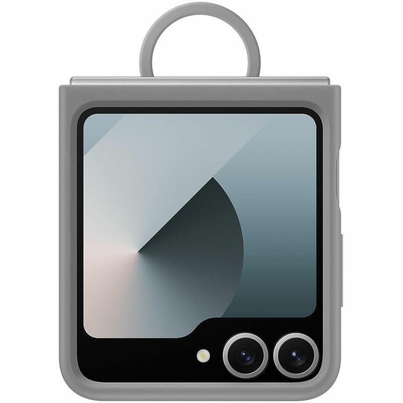 Купити Чохол-накладка Samsung Silicone Cover with Ring для Samsung Galaxy Flip 6 Gray (EF-PF741TJEGUA) Чохол-накладка Samsung Silicone Cover with Ring для Samsung Galaxy Flip 6 Gray (EF-PF741TJEGUA)