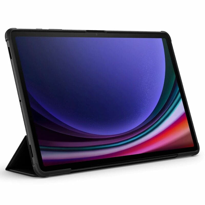 Чехол-книжка Spigen Rugged Armor Pro для Samsung Galaxy Tab S9+ 12.4 SM-X810/SM-X816 / Tab S10+ 12.4 SM-X820/SM-X826 Black (ACS06539)