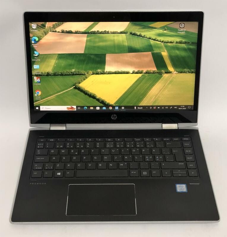 Ноутбук HP ProBook x360 440 G1 / 14" FullHD IPS Touch / i3-8130U / 8GB / 256GB SSD / Win10Pro - Б/у