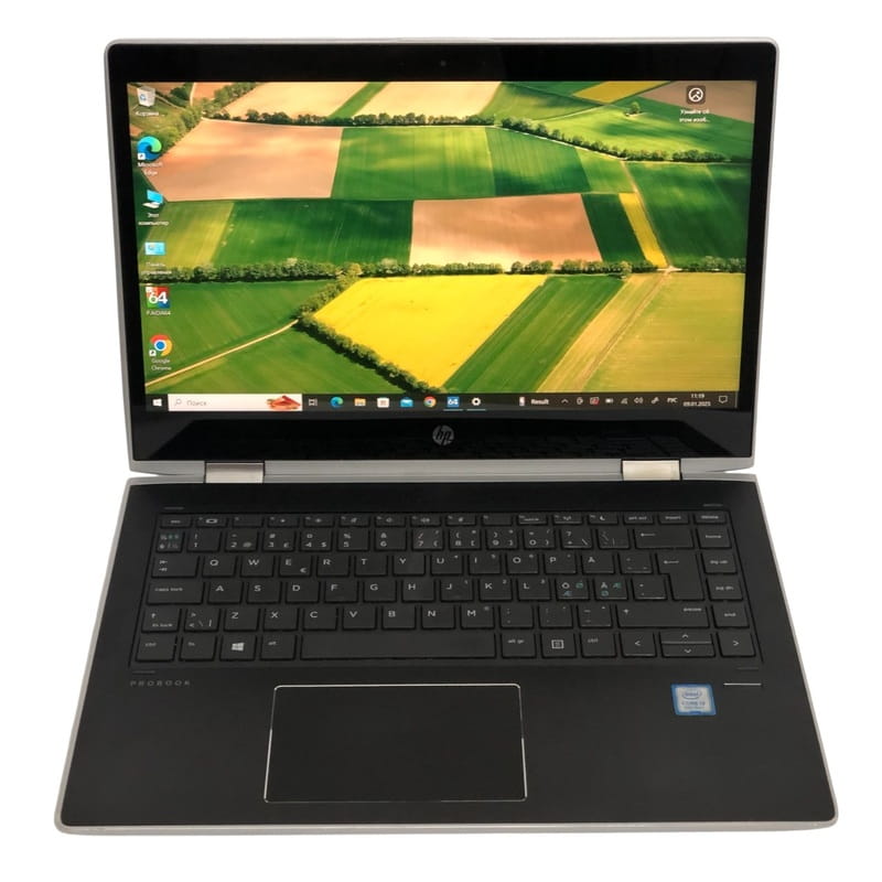 Ноутбук HP ProBook x360 440 G1 / 14" FullHD IPS Touch / i3-8130U / 8GB / 256GB SSD / Win10Pro - Б/у