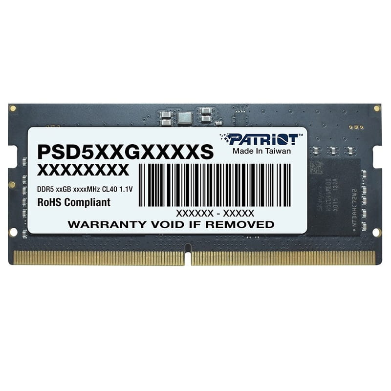 Модуль памяти SO-DIMM DDR5 8GB/5600 Patriot Signature Line (PSD58G560041S)