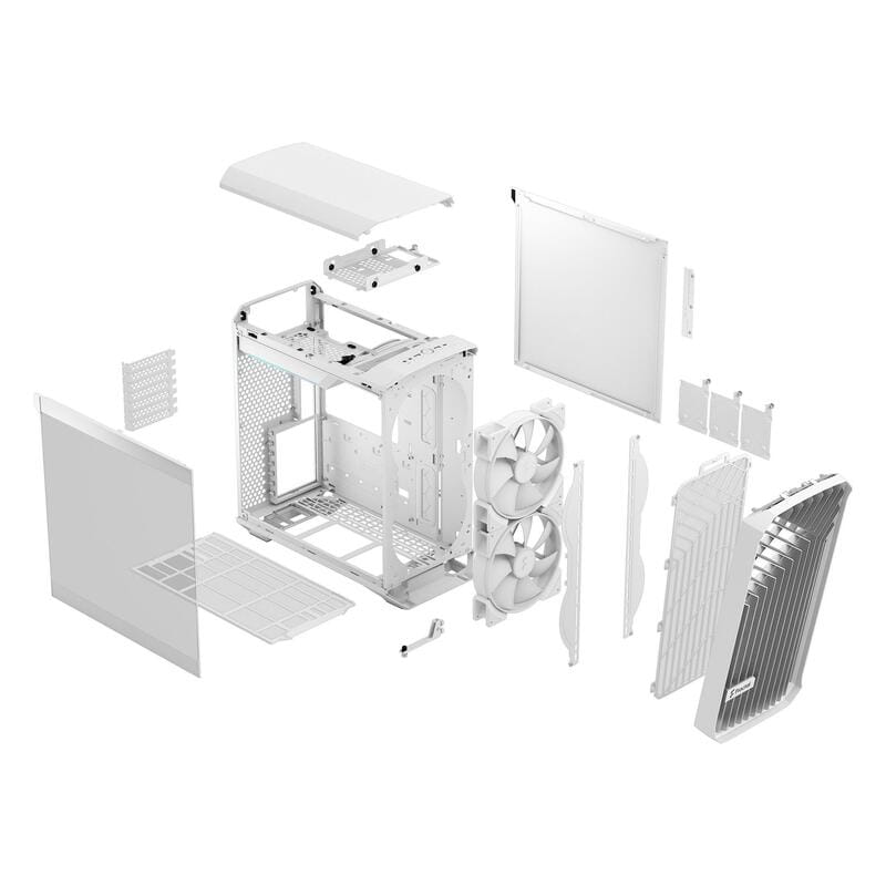 Корпус Fractal Design Torrent Compact RGB White TG Clear Tint (FD-C-TOR1C-05)