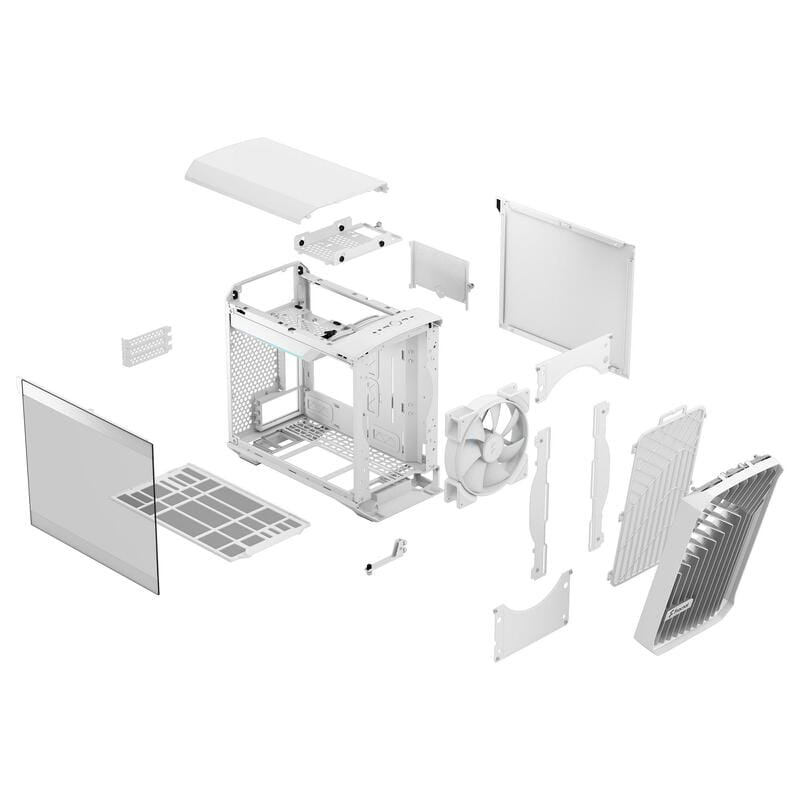 Корпус Fractal Design Torrent Nano RGB White TG Clear Tint (FD-C-TOR1N-05)