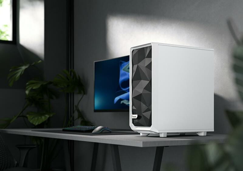 Корпус Fractal Design Meshify 2 Compact Lite White TG Clear Tint (FD-C-MEL2C-04)