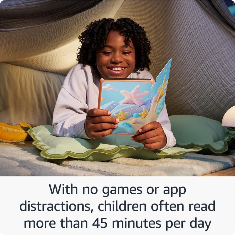 Электронная книга Amazon Kindle Paperwhite Kids (12th Gen) 16GB Black with Starfish Cover_JP