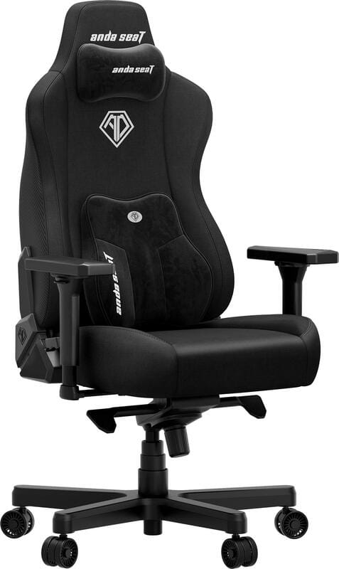 Крісло для геймерів Anda Seat Kaiser 3E XL Black Fabric (AD23YC-XL-09-B-CF-B01)