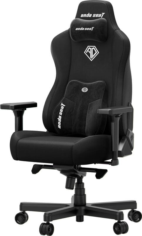 Крісло для геймерів Anda Seat Kaiser 3E XL Black Fabric (AD23YC-XL-09-B-CF-B01)