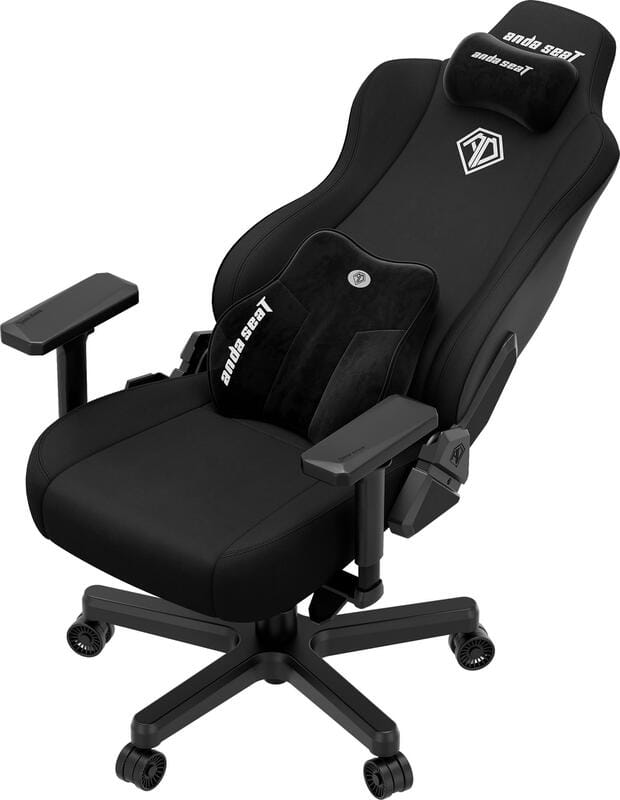 Крісло для геймерів Anda Seat Kaiser 3E XL Black Fabric (AD23YC-XL-09-B-CF-B01)