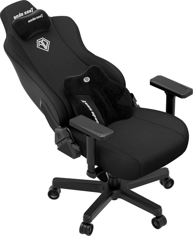 Крісло для геймерів Anda Seat Kaiser 3E XL Black Fabric (AD23YC-XL-09-B-CF-B01)