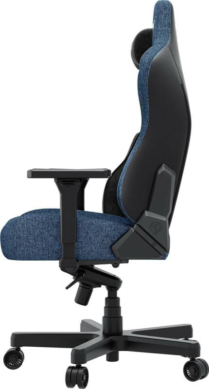 Крісло для геймерів Anda Seat Kaiser 3E XL Dark Blue Fabric (AD23YC-XL-09-S-CF-S01)