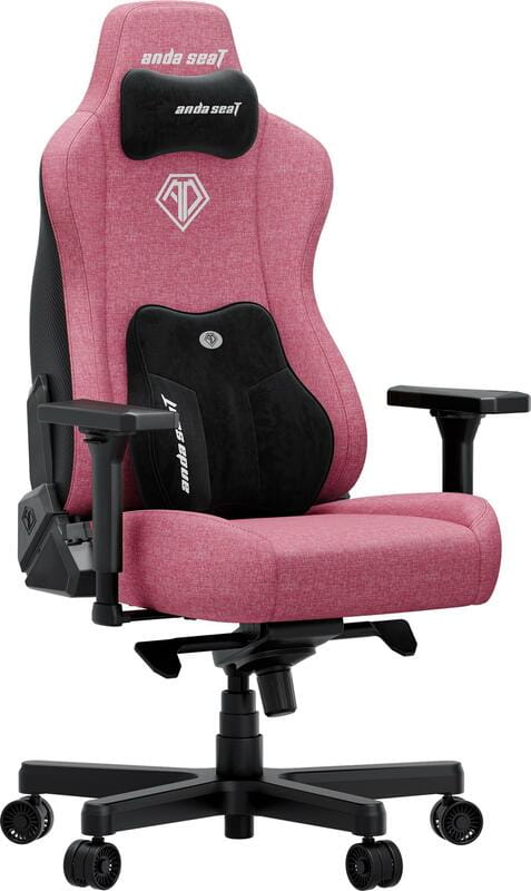 Крісло для геймерів Anda Seat Kaiser 3E XL Pink Fabric (AD23YC-XL-09-P-CF-P01)