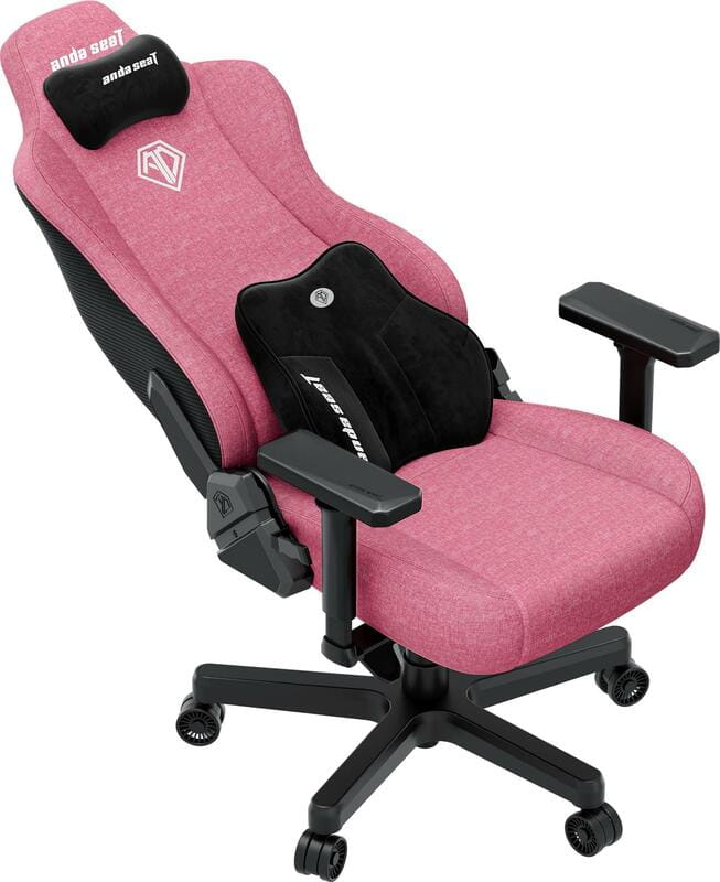 Крісло для геймерів Anda Seat Kaiser 3E XL Pink Fabric (AD23YC-XL-09-P-CF-P01)