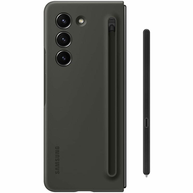 Чeхол-накладка Samsung Slim Cover with Pen & TA 25W для Samsung Galaxy Fold 5 SM-F946 Black (EF-OF94KKBEGWW)